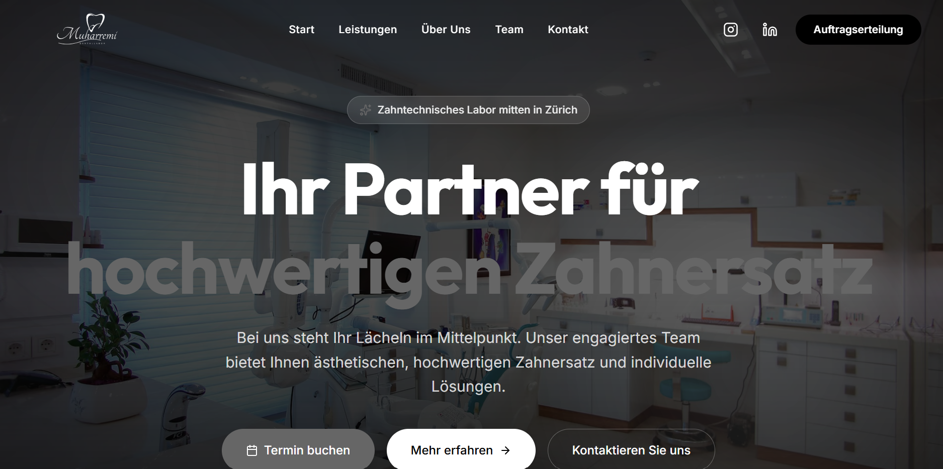Dentallabor Muharremi | Zahntechnisches Labor Zürich