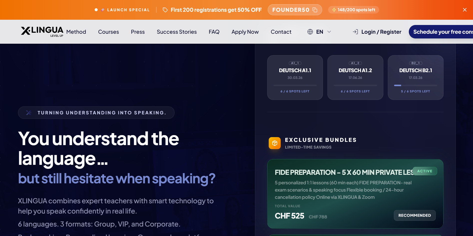 XLINGUA - End-to-End Learning Ecosystem